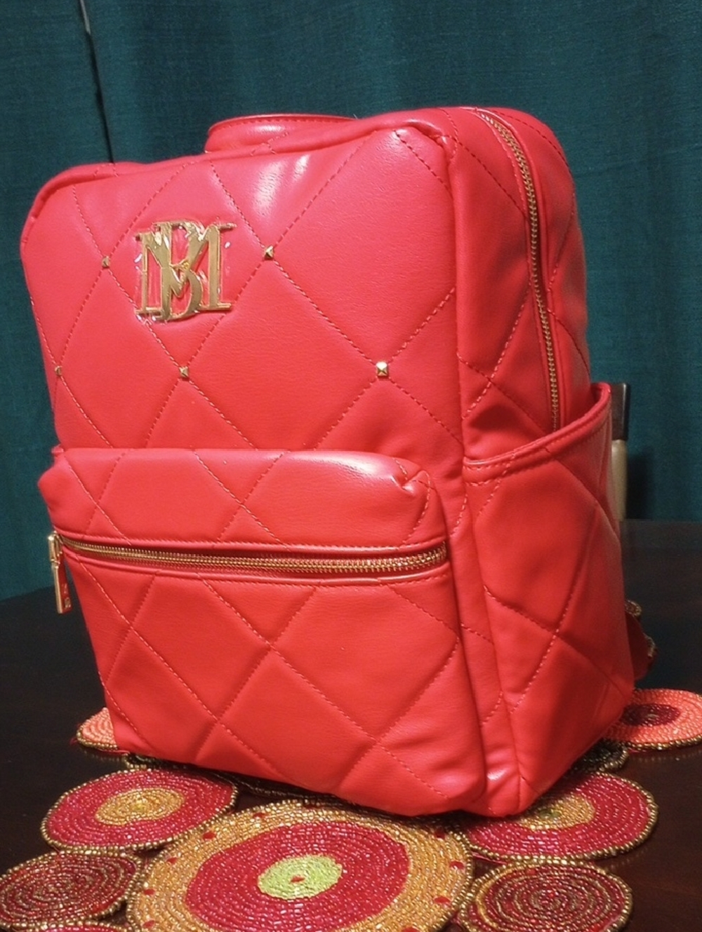 Quilted Laptop Backpack - Picture 8 of 15